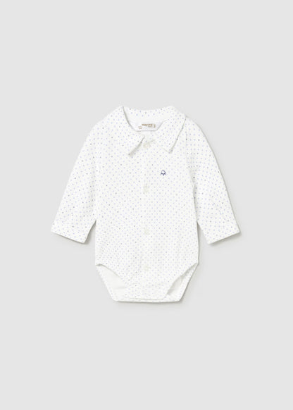 MAYORAL - body camicia bianco/azzurro abbigliamento invernale 25/26 b - BOY
