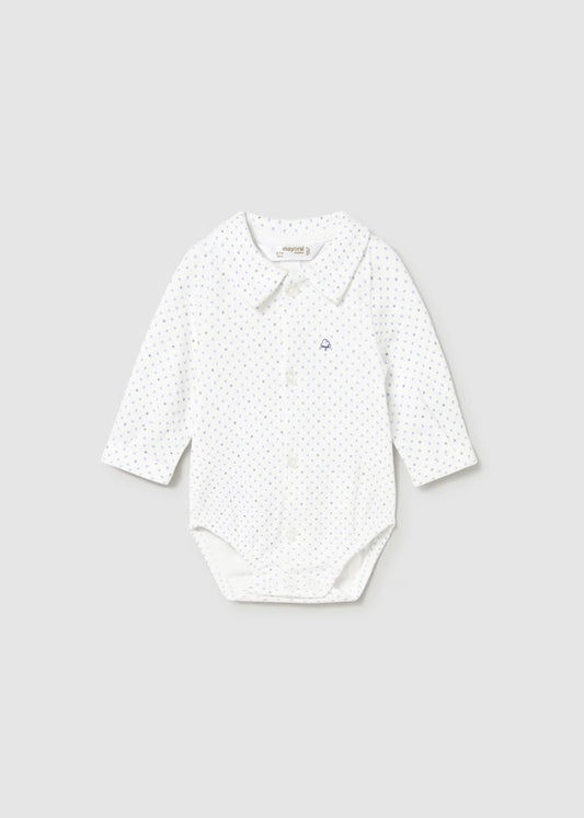 MAYORAL - body camicia bianco/azzurro abbigliamento invernale 25/26 b - BOY
