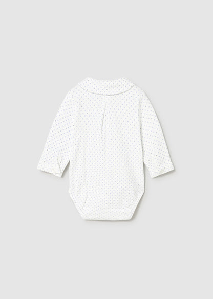 MAYORAL - body camicia bianco/azzurro abbigliamento invernale 25/26 b - BOY