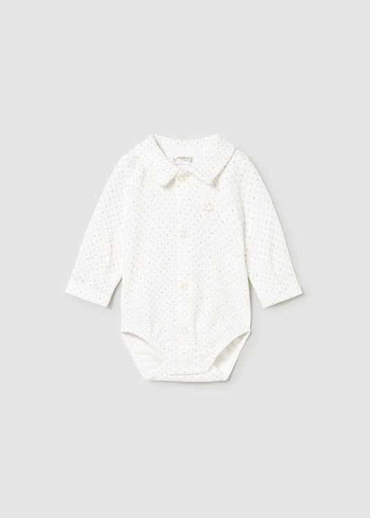 MAYORAL - body camicia bianco/ecrù abbigliamento invernale 25/26 b - BOY
