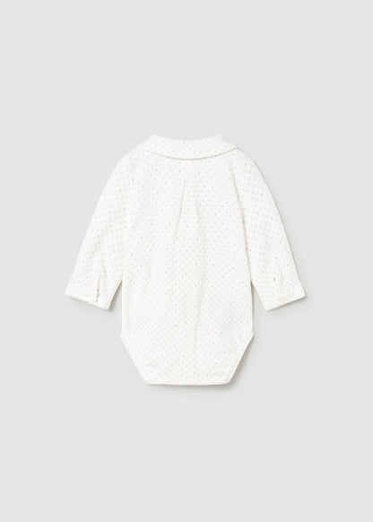 MAYORAL - body camicia bianco/ecrù abbigliamento invernale 25/26 b - BOY