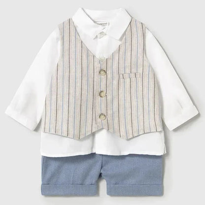 MAYORAL - completo 2 pz finto gilet abbigliamento est 25 b - BOY