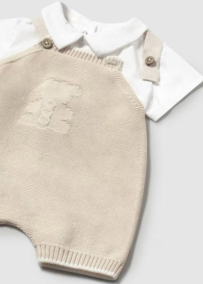 MAYORAL - completo salopette tricot corredino est 25 - BOY
