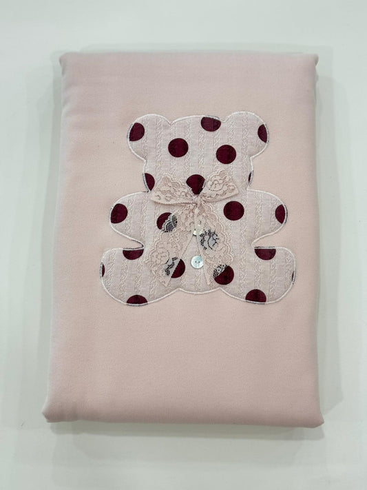 MARLU' - coperta orso poin ciniglia (set. 26) corredino invernale 25/26 - GIRL