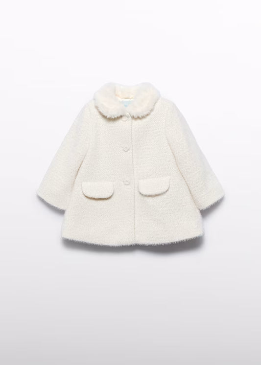 ABEL & LULA - cappotto strutturato abbigliamento invernale 25/26 b - GIRL