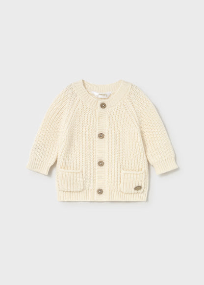 MAYORAL - cardigan in maglia panna abbigliamento invernale 25/26 b - UNISEX