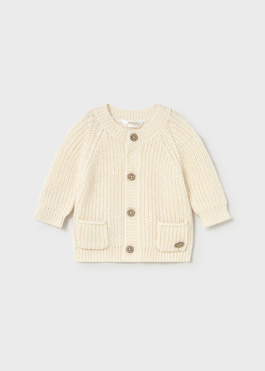 MAYORAL - cardigan in maglia panna abbigliamento invernale 25/26 b - UNISEX