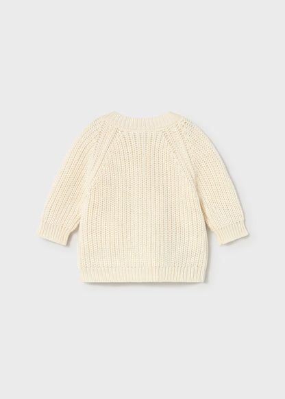 MAYORAL - cardigan in maglia panna abbigliamento invernale 25/26 b - UNISEX