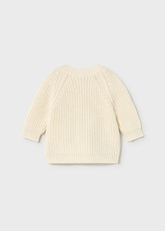 MAYORAL - cardigan in maglia panna abbigliamento invernale 25/26 b - UNISEX