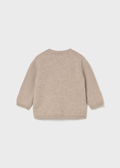 MAYORAL - cardigan neonato beige abbigliamento invernale 25/26 b - BOY