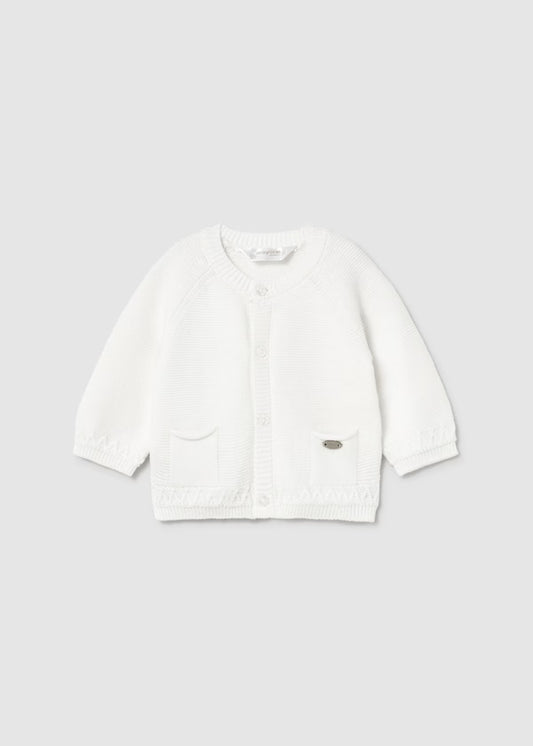 MAYORAL - cardigan neonato crudo abbigliamento invernale 25/26 b - BOY