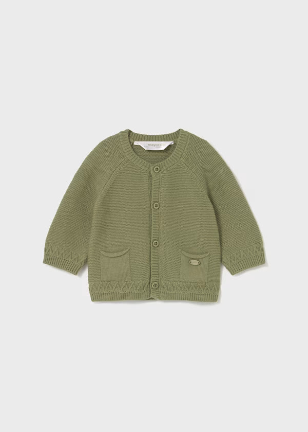 MAYORAL - cardigan neonato verde abbigliamento invernale 25/26 b - BOY
