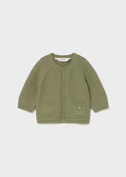 MAYORAL - cardigan neonato verde abbigliamento invernale 25/26 b - BOY