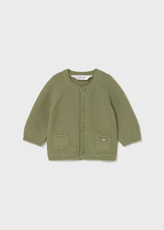 MAYORAL - cardigan neonato verde abbigliamento invernale 25/26 b - BOY