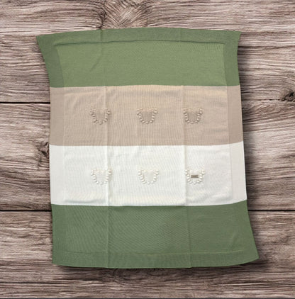 MARLU' - coperta in filo di cotone (set n.51) corredino est 25 - BOY