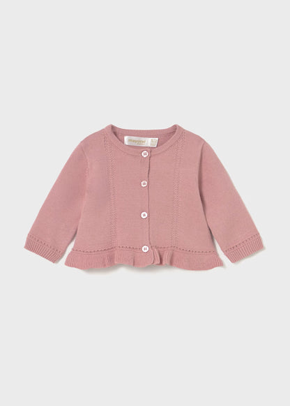 MAYORAL - completo 3 pz gonna rosa antico abbigliamento invernale 25/26 b - GIRL