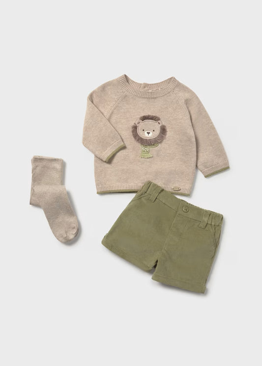 MAYORAL - completo 3 pezzi con calzamaglia abbigliamento invernale 25/26 b - BOY