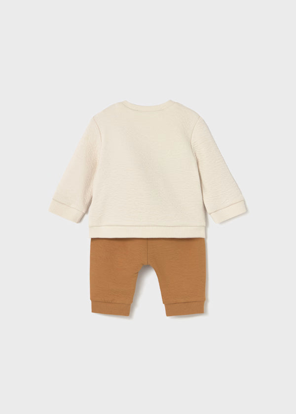 MAYORAL - completo 2 pz beige abbigliamento invernale 25/26 b - UNISEX