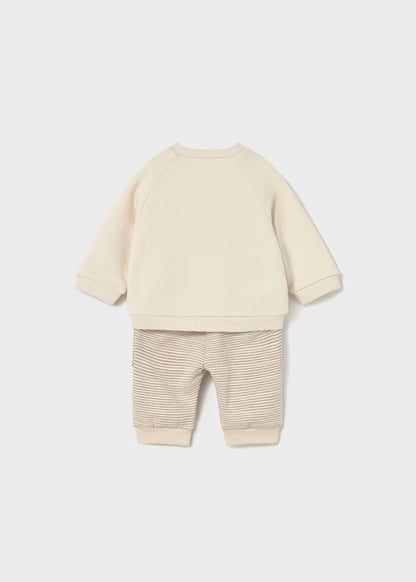 MAYORAL - tuta 2 pz beige abbigliamento invernale 25/26 b - BOY
