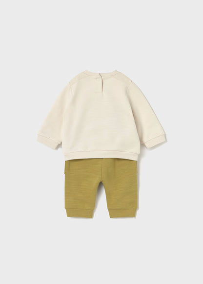MAYORAL - tuta 2 pz panna/rana abbigliamento invernale 25/26 b - BOY