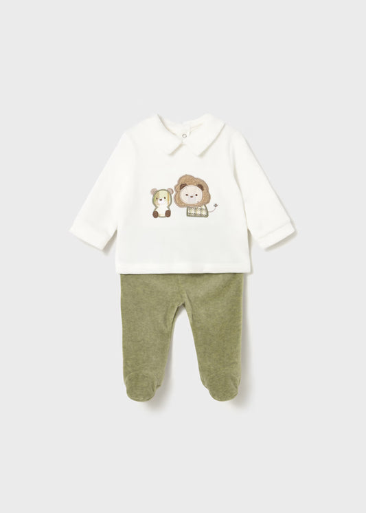 MAYORAL - completo 2 pz ciniglia corredino invernale 25/26 - BOY