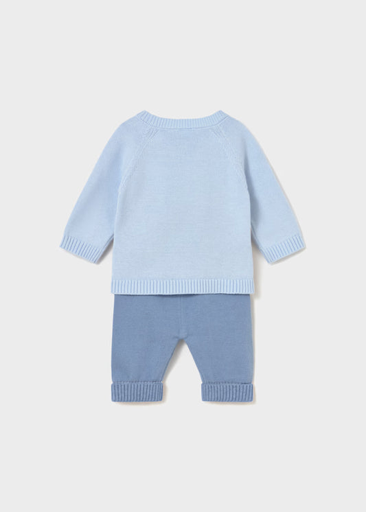 MAYORAL - Completo ghettina e maglione neonato corredino invernale 25/26 - BOY