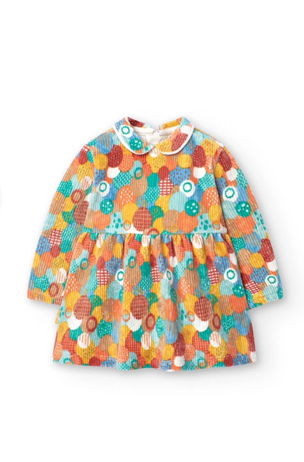 BOBOLI - vestitino velluto abbigliamento neonato inv - GIRL