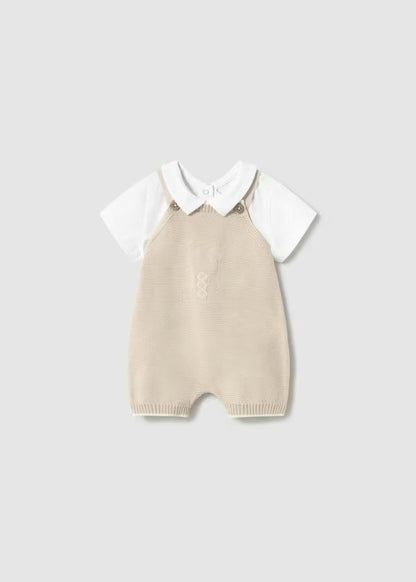 MAYORAL - completo salopette tricot corredino est 25 - BOY