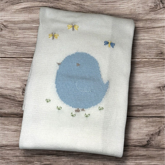 BABY LORD - coperta in filo di cotone corredino est 25 - BOY