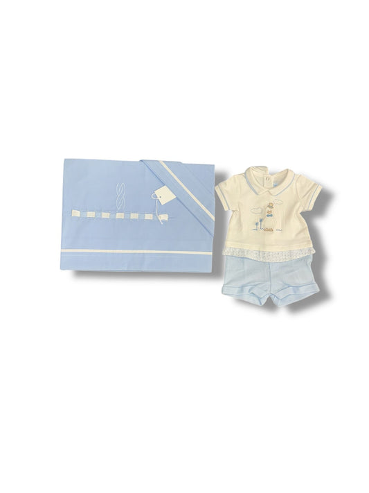 PRIMODIBEBE' SET LENZUOLINA + PAGLIACCETTO MAYORAL CORREDINO ESTIVO