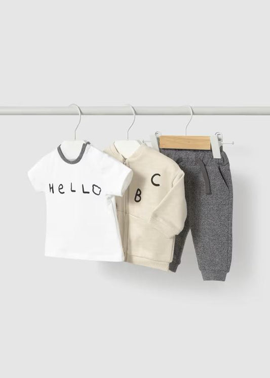 MAYORAL - tuta 3 pz stampata abbigliamento est 25 b - BOY