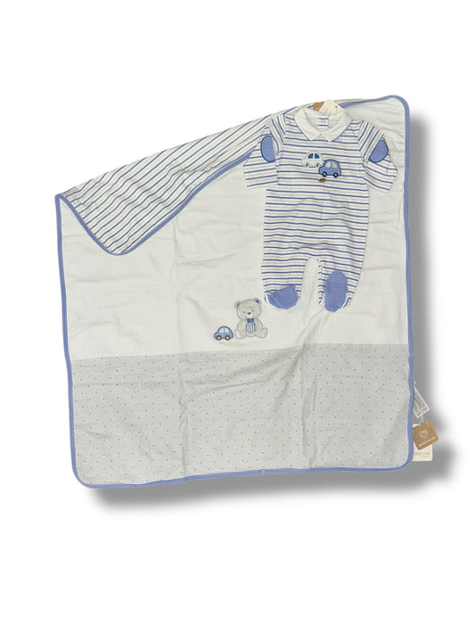 MAYORAL - copertina double + tutina corredino estivo - BOY