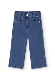 BOBOLI - jeans gamba dritta blu abbigliamento invernale 25/26 j - GIRL