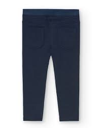 BOBOLI - pantalone felpato abbigliamento invernale bj - GIRL