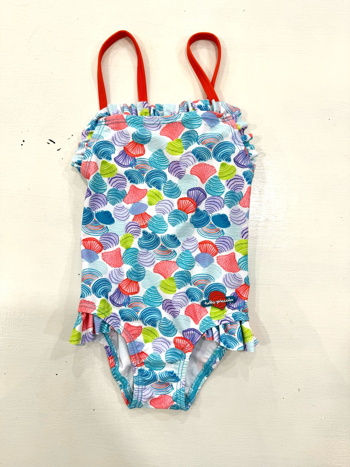 TUTTO PICCOLO - costume intero conchiglie summer - GIRL