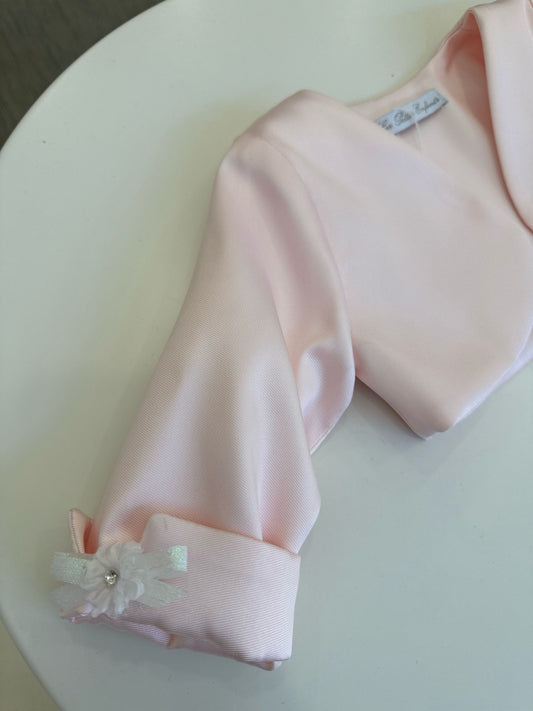 LES PETITES ENFANTES - bolerino cerimonia rosa cerimonia est 25 b - GIRL
