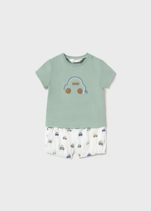 MAYORAL - completino 2 pz macchinine abbigliamento est 25 b - BOY