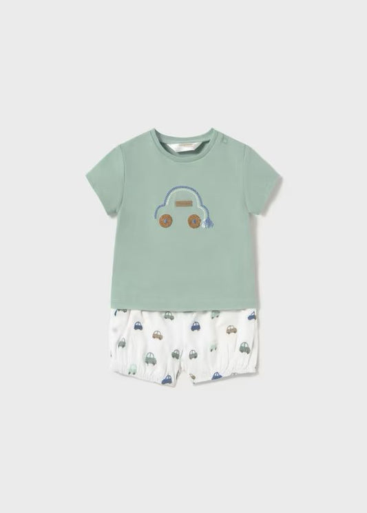 MAYORAL - completino 2 pz macchinine abbigliamento est 25 b - BOY