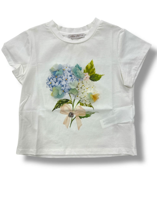 ALICE PI - t-shirt fiori abbigliamento est 25 j - GIRL