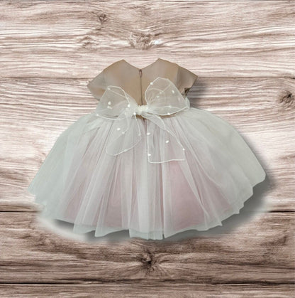 MARLU' - abito tulle e fiori cerimonia abbigliamento est 25 - GIRL