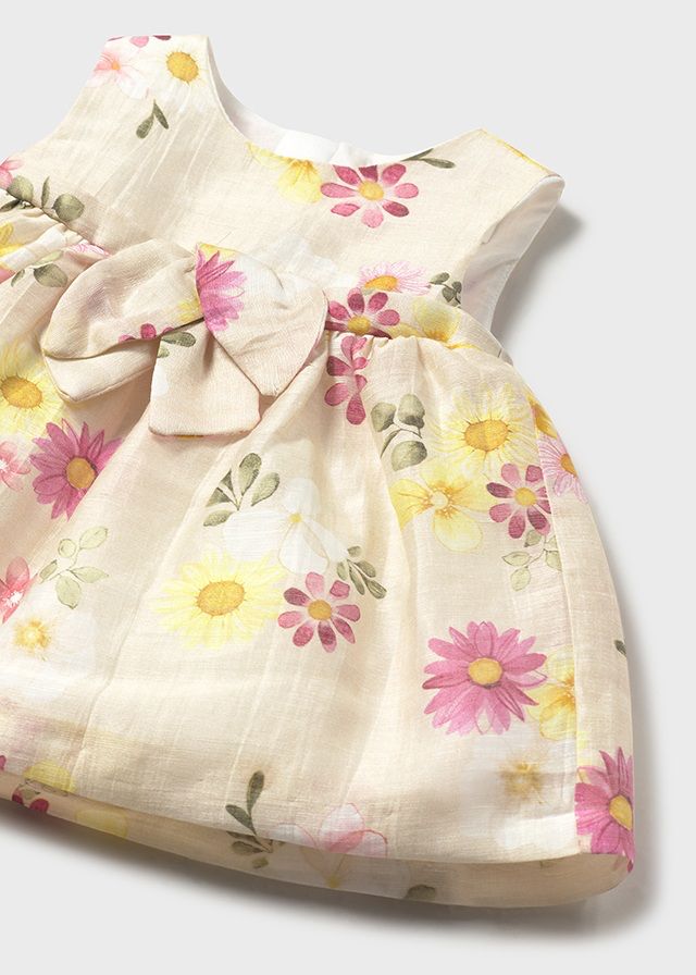 MAYORAL - vestito fiori giallo abbigliamento est 25 b - GIRL