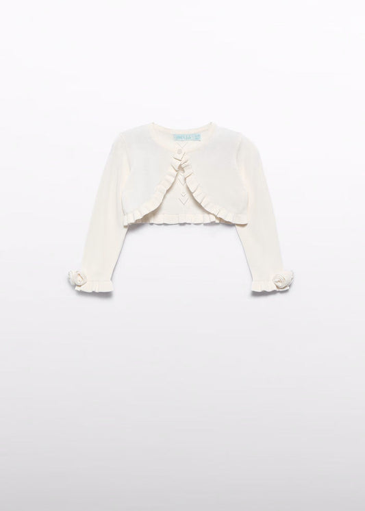 ABEL & LULA - cardigan tricot traforato abbigliamento est 25 b - GIRL