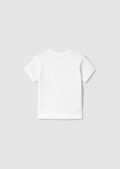 MAYORAL - t-shirt manica corta bianca abbigliamento est 25 b - BOY