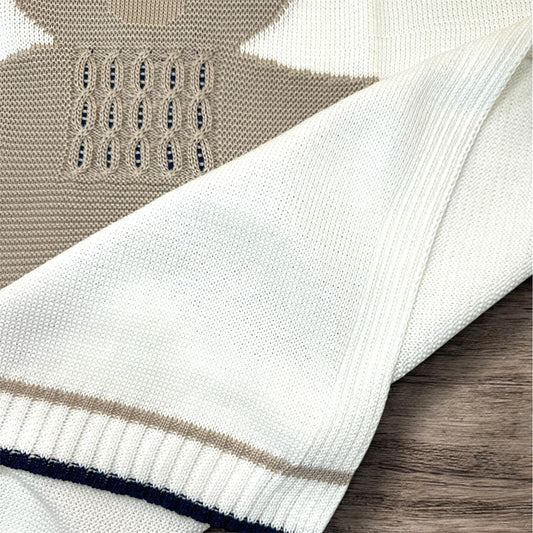 MARLU' - coperta in filo di cotone (set n.55) corredino est 25 - BOY