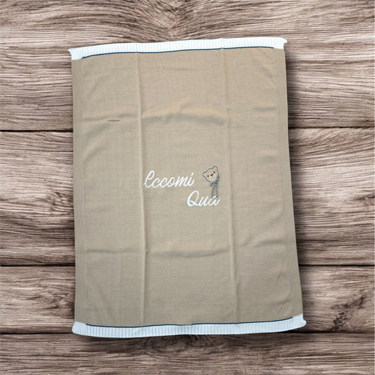 MARLU' - coperta in filo di cotone (set n.58) corredino est 25 - BOY