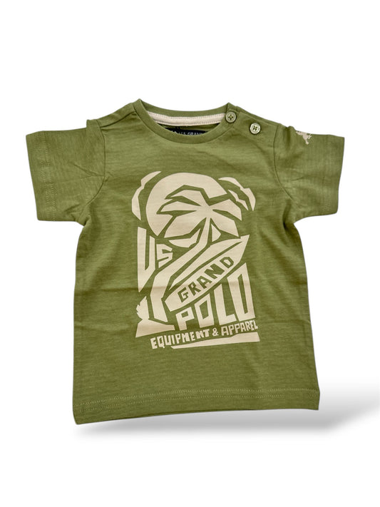 US GRAND POLO - t-shirt manica corta stampata abbigliamento est 25 b - BOY