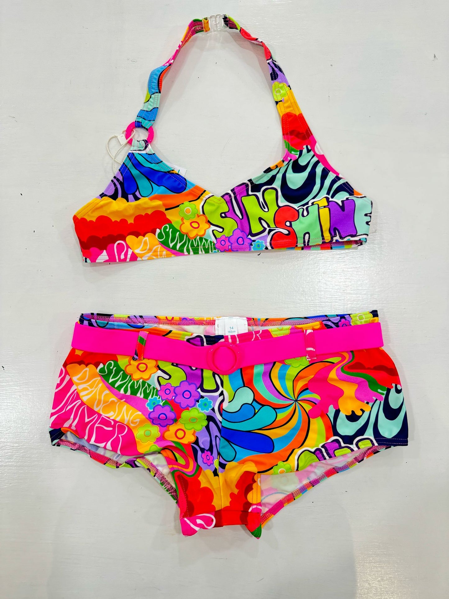 BOBOLI - costume 2 pz con culotte summer - GIRL