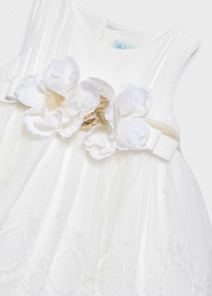 ABEL & LULA - abito tulle ricamo cerimonia est 25 b - GIRL