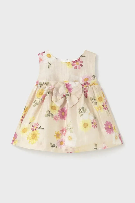 MAYORAL - vestito fiori giallo abbigliamento est 25 b - GIRL