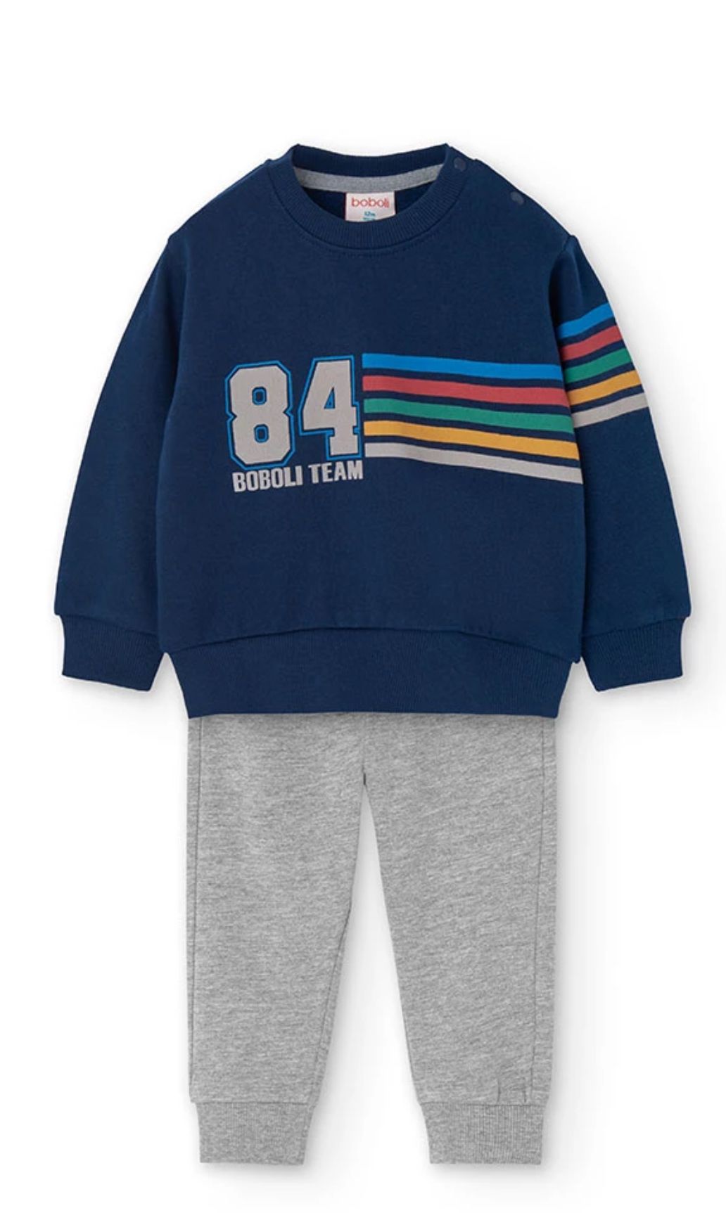 BOBOLI - tuta 2 pz abbigliamento inv - BOY